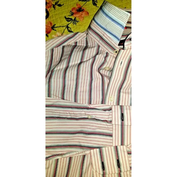 The Original Ben Sherman Mod Dress Shirt MCM The Best of British VTG MINT! 44" - Picture 11 of 16